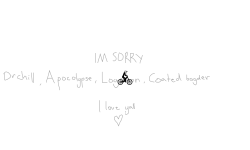 An Apology